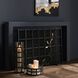Rivet Blackened Iron Vase