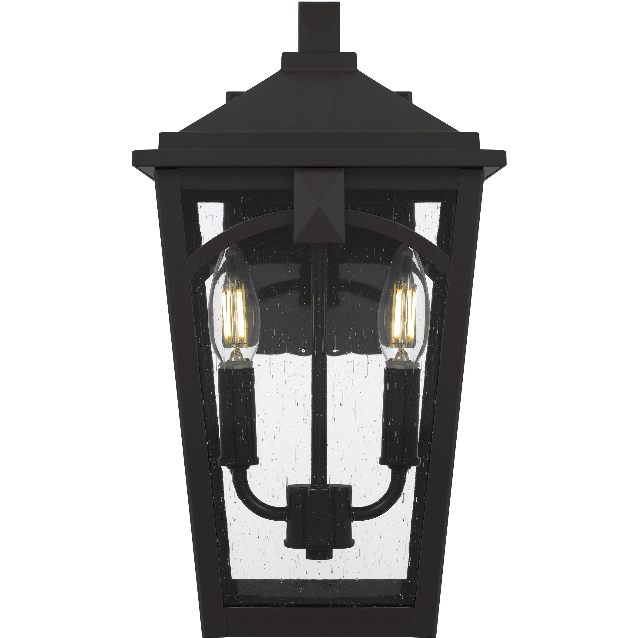 Jaxon 2 Light 14.5 inch Western Bronze Outdoor Wall Lantern