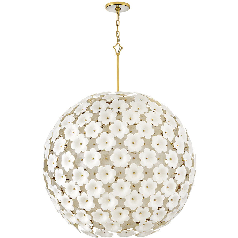 Marianne 9 Light 38 inch Deluxe Gold Chandelier Ceiling Light