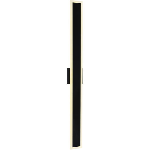 Malibu LED 59 inch Black Outdoor Wall Light
