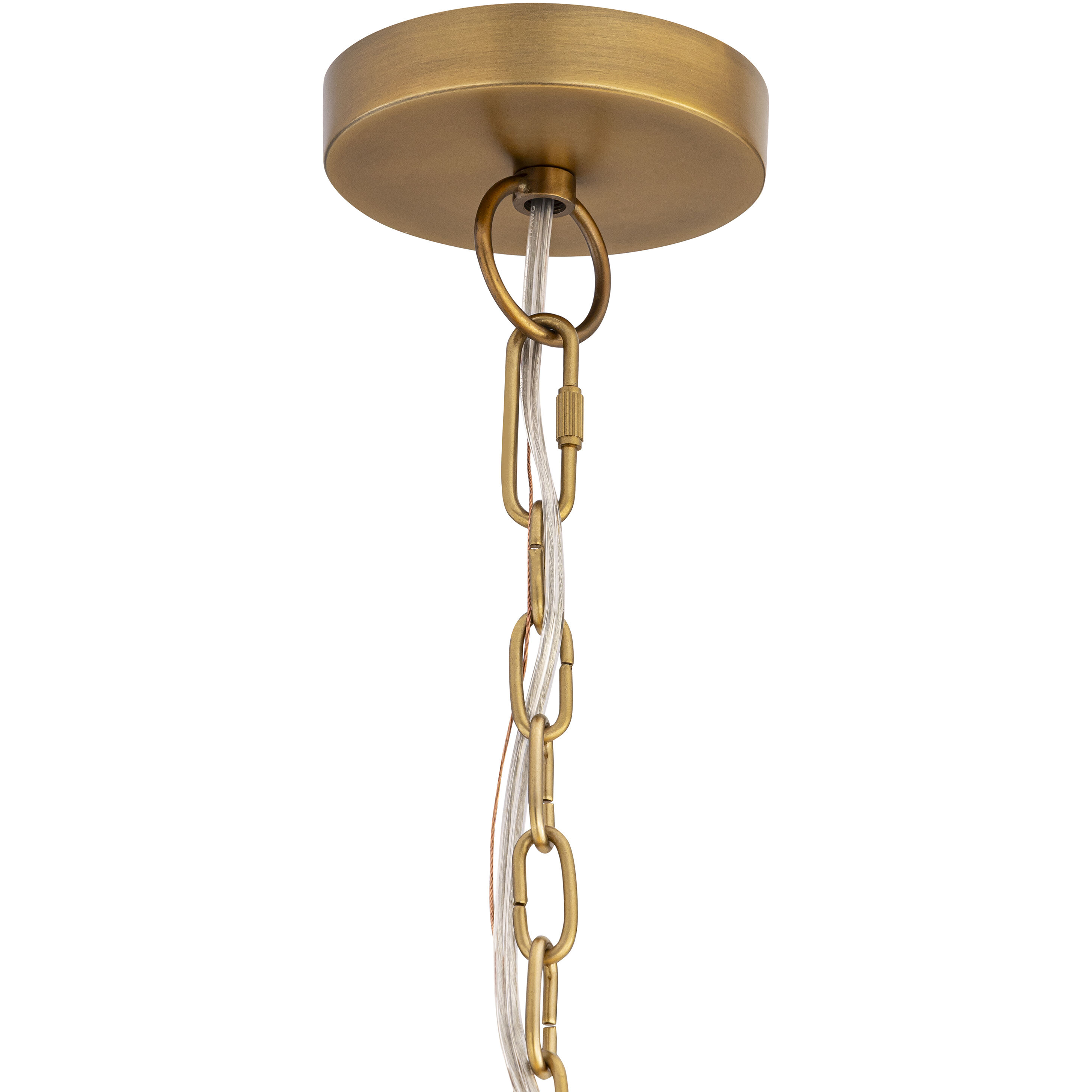 Celestine 3 Light 30 inch Legacy Brass Pendant Ceiling Light