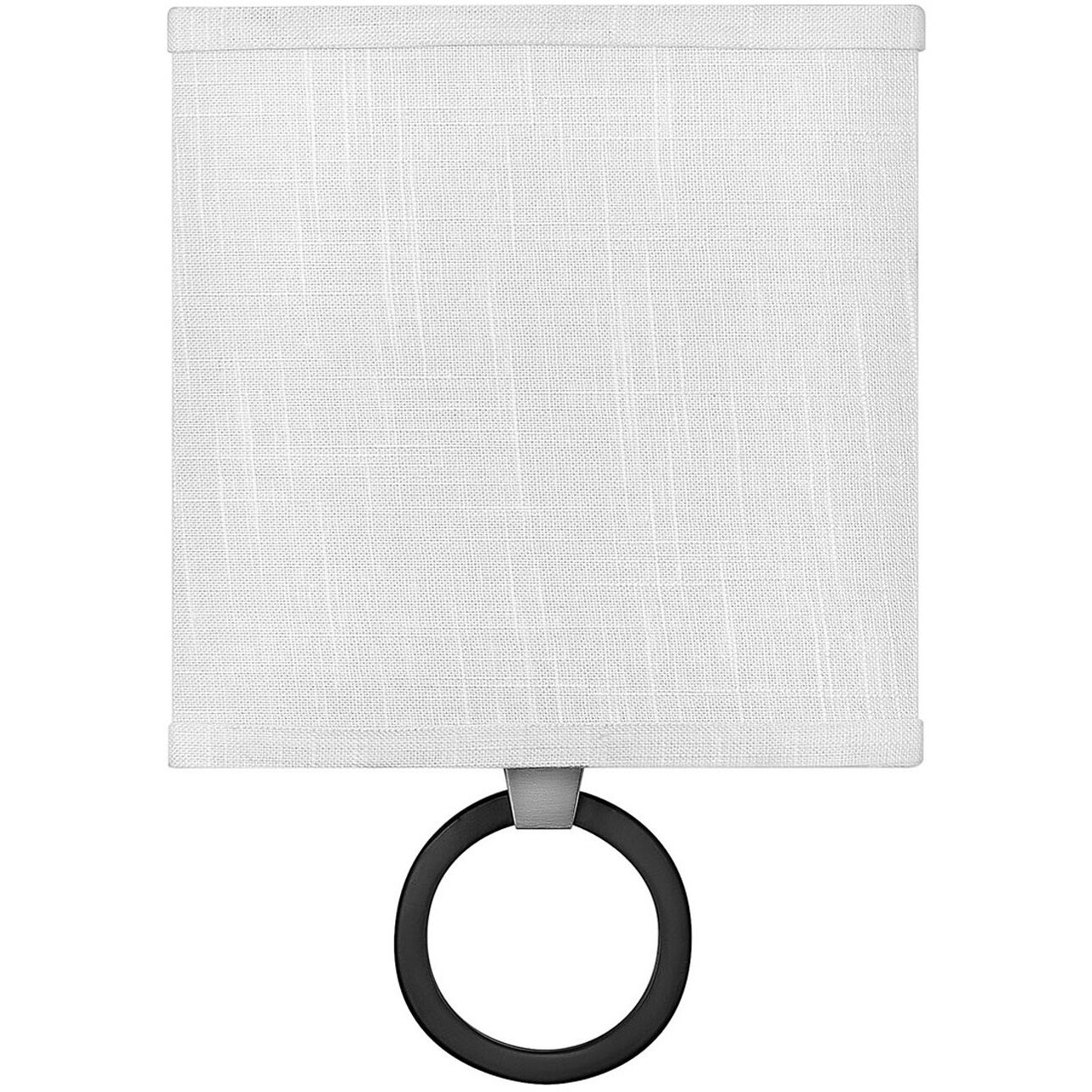 Galerie Link LED 8 inch Brushed Nickel with Black ADA Indoor Wall Sconce Wall Light