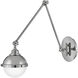 Fletcher 1 Light 7 inch Polished Nickel Indoor Wall Sconce Wall Light