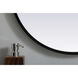 Asha 30 X 20 inch Black Mirror in 20 x 30