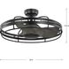 Bastrop 26 inch Matte Black with Rustic Charcoal Blades Ceiling Fan