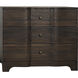 Claudie Ebony Walnut Chest