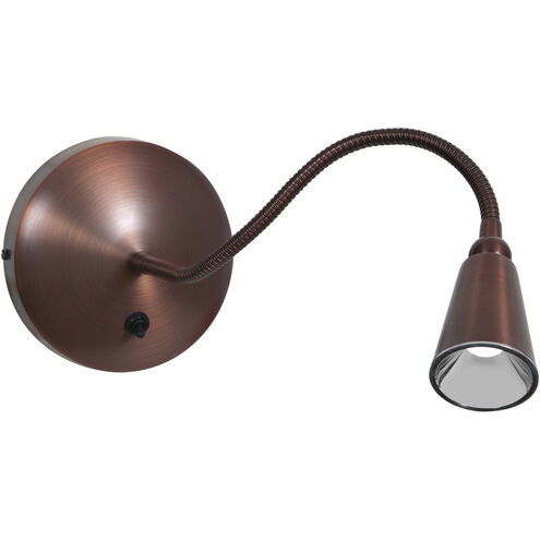 Bunk LED 5 inch Bronze Wall Lamp Wall Light