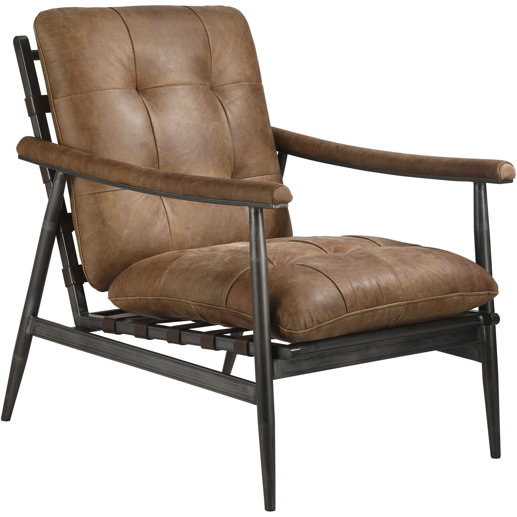 Shubert Brown Accent Chair