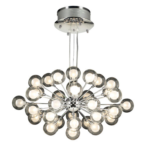 Coupe 37 Light 28 inch Polished Chrome Chandelier Ceiling Light