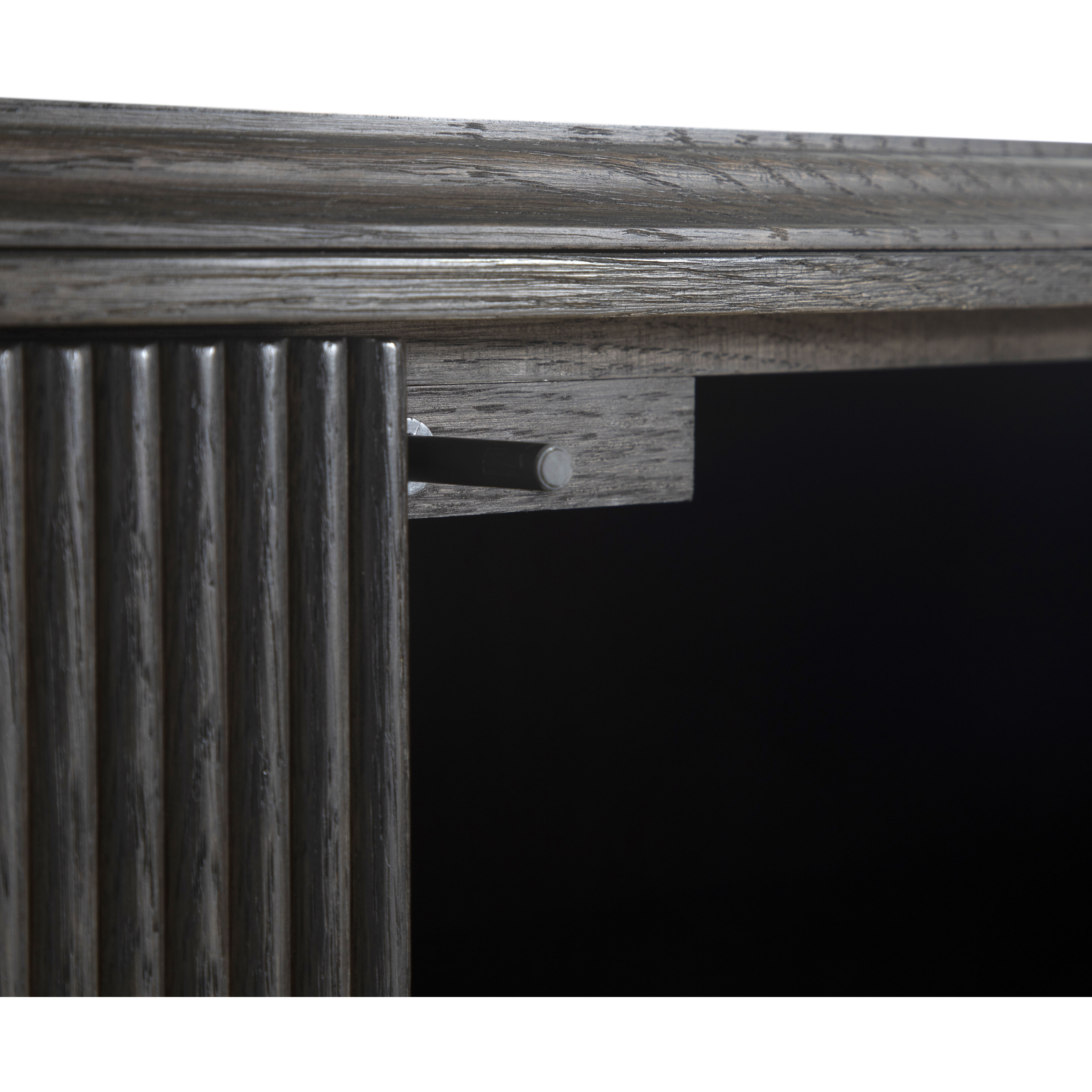 Theodore 48 X 16 inch Dark Stained Oak Long Console