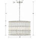 Elliot 6 Light 22.5 inch Polished Nickel Chandelier Ceiling Light