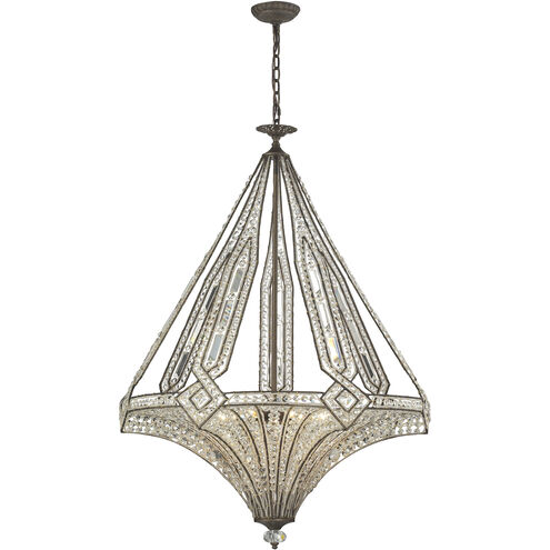 Jausten 7 Light 30 inch Antique Bronze Chandelier Ceiling Light