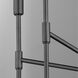 Hamilton 5 Light 24 inch Matte Black Chandelier Ceiling Light