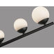 Juniper LED 19 inch Black Chandelier Ceiling Light