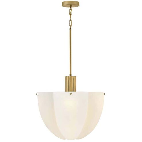 Becca 8 Light 18 inch Heritage Brass Pendant Ceiling Light