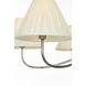 Chapman & Myers Hollings LED 41.5 inch Pewter Chandelier Ceiling Light