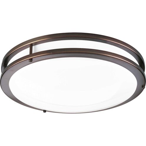 LED CTC COMM LED 14 inch Urban Bronze Flush Mount Ceiling Light, Progress LED