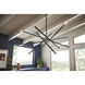 Archer 6 Light 42.5 inch Satin Black with Brushed Nickel Indoor Chandelier Ceiling Light