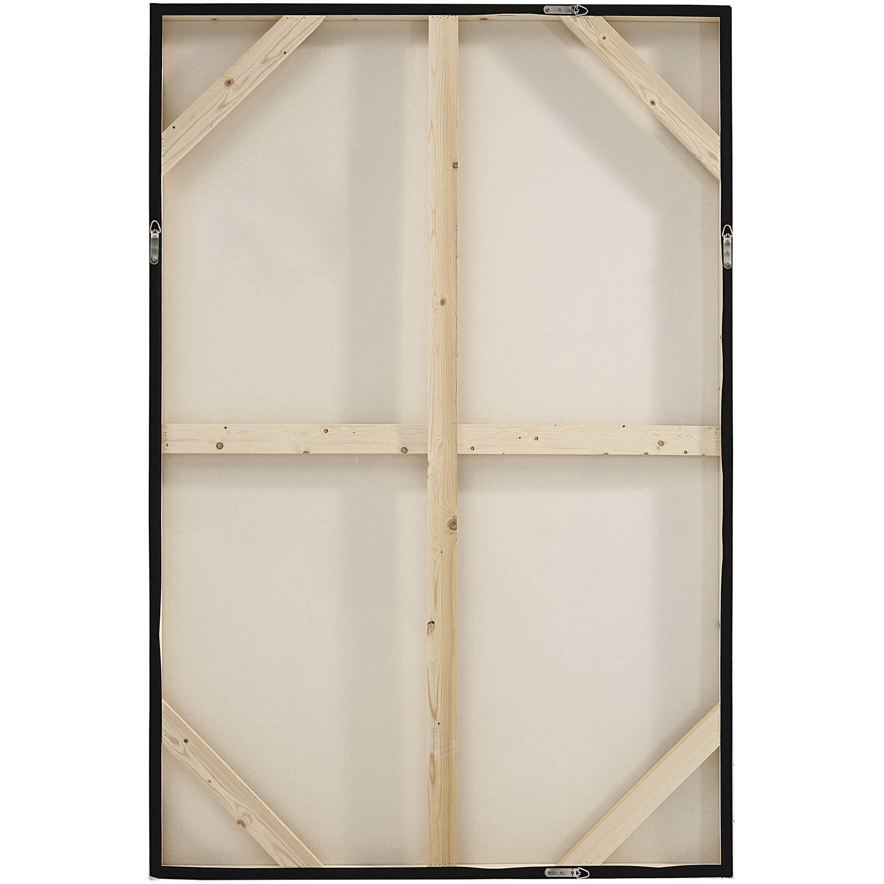 Sirius Grey/White Canvas Art