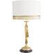 Frederick Cooper 29 inch 60.00 watt Hand Hammered/Antique Brass/Espresso Table Lamp Portable Light