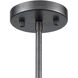 Deerfield 6 Light 24 inch Ash Gray Chandelier Ceiling Light