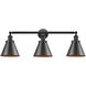 Franklin Restoration Appalachian 3 Light 32 inch Oil Rubbed Bronze Bath Vanity Light Wall Light, Franklin Restoration