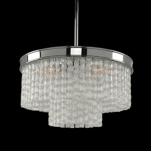 Savena 5 Light 18 inch Chrome Pendant Ceiling Light