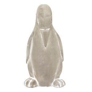 Stone Penguin 17 X 7 inch Sculpture