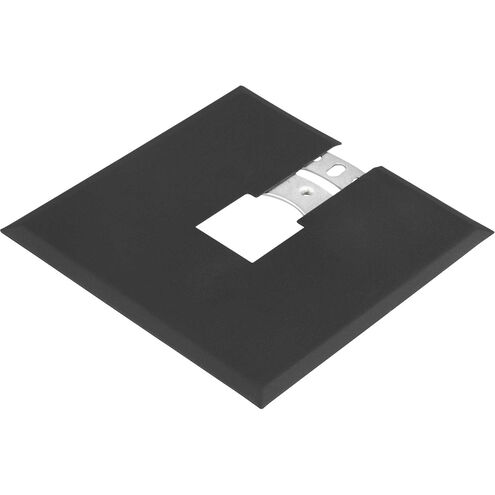 Alpha Trak Black Track Flush Mount Canopy Kit Ceiling Light