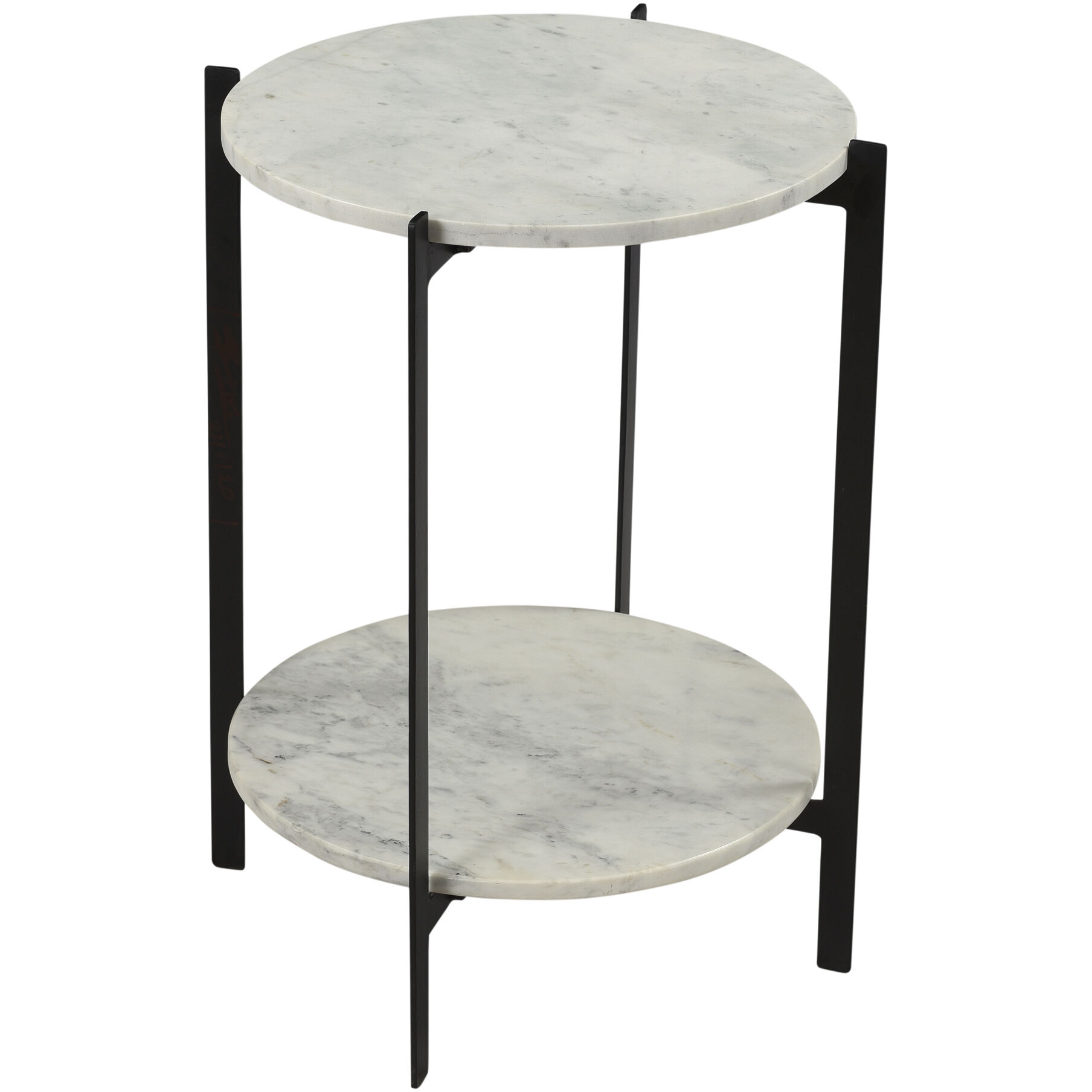 Melanie 24 X 18 inch White Accent Table