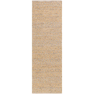 Ingrid 36 X 24 inch Brown and Neutral Area Rug, Wool, Silk, and Viscose