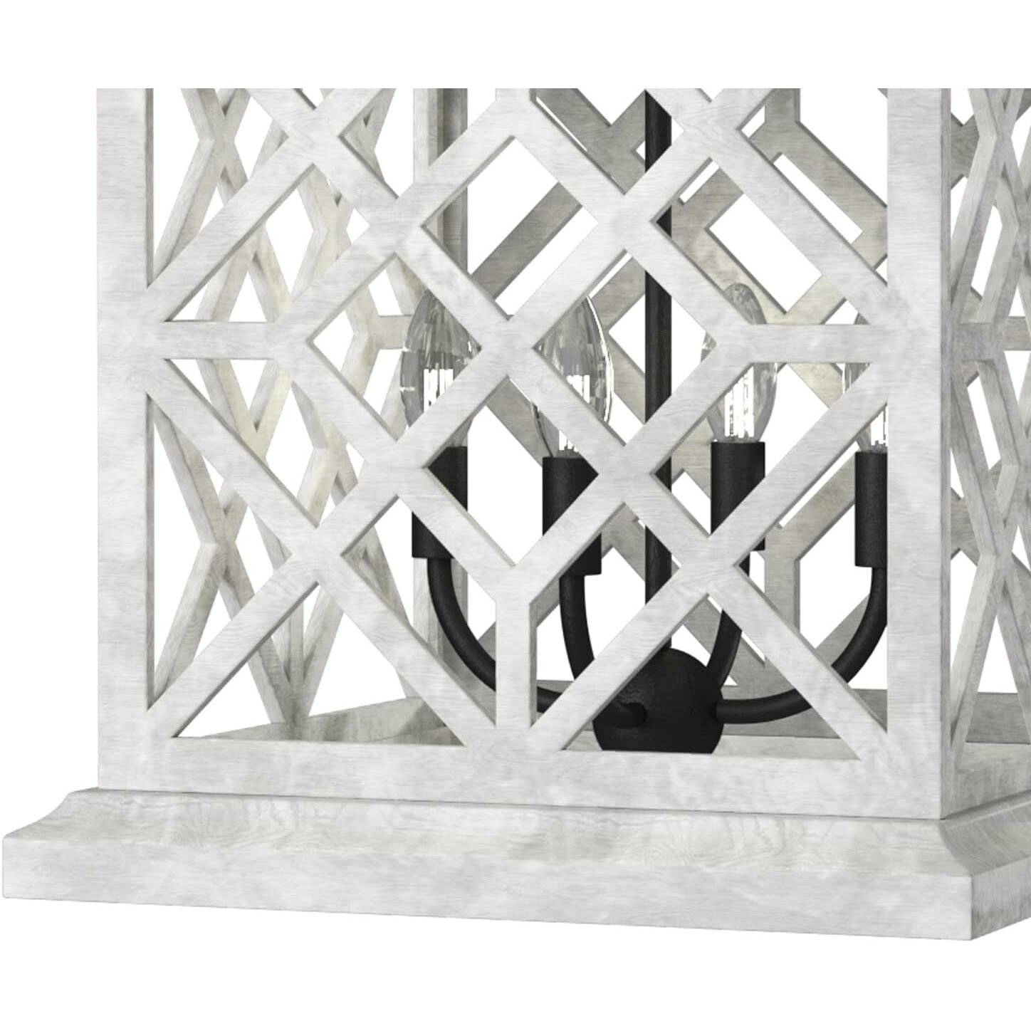 Chatham 4 Light 17.5 inch White Ceiling Lantern Ceiling Light