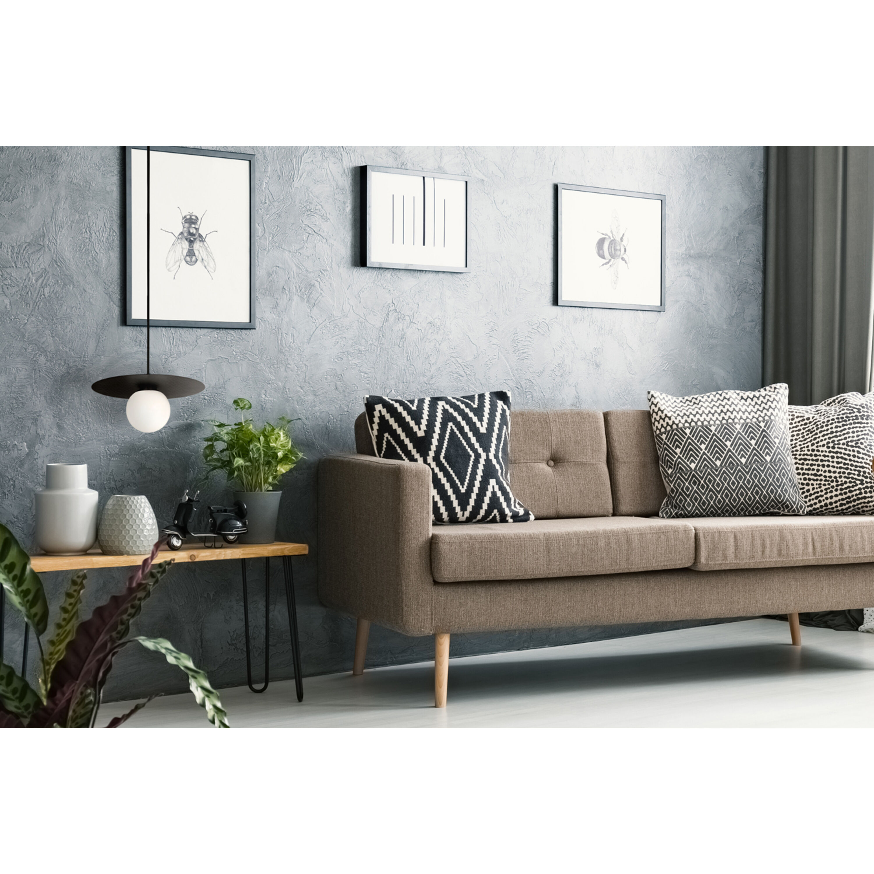 Dal LED 13 inch Deep Patina Bronze Pendant Ceiling Light