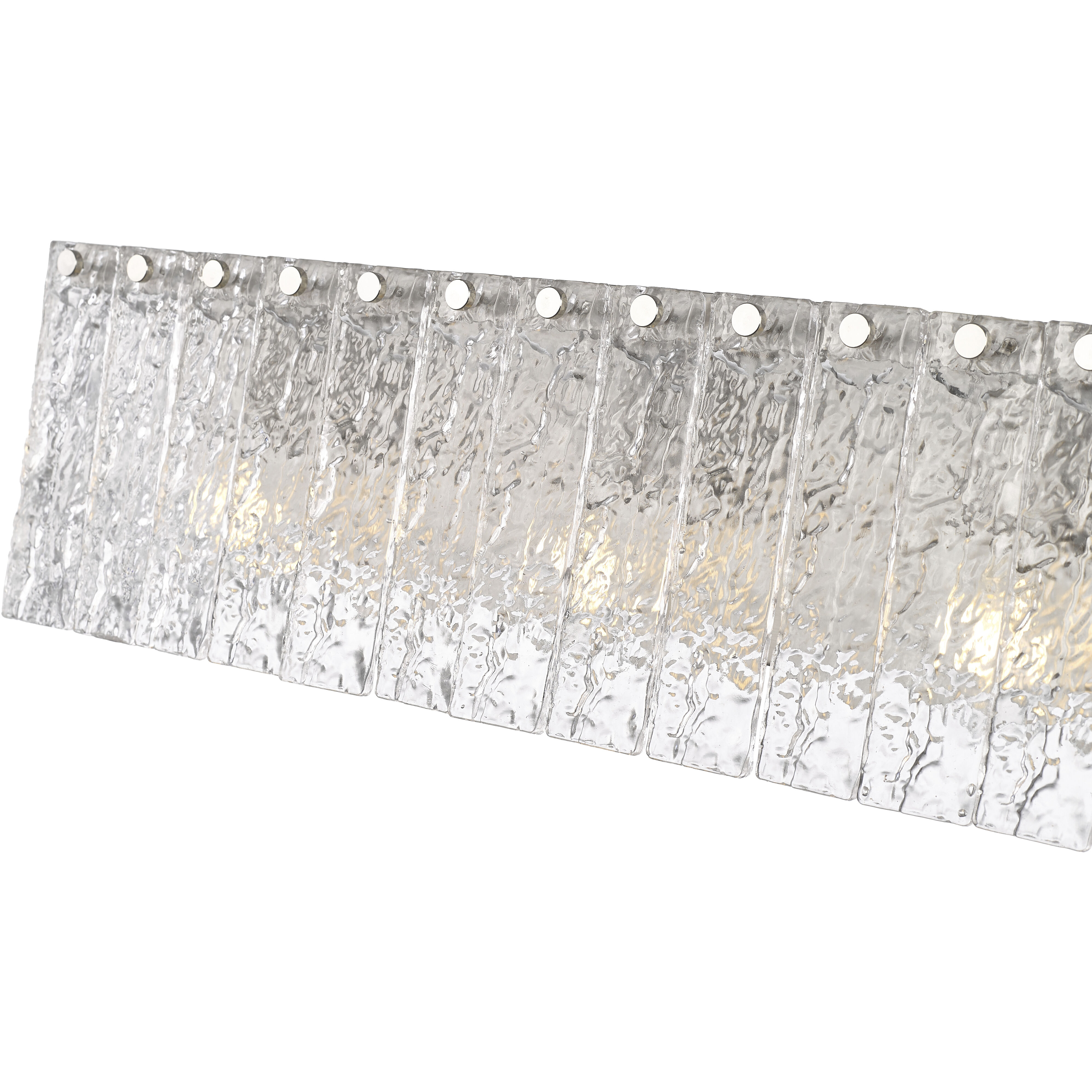 Glacier 4 Light 31.25 inch Brushed Nickel Vanity Wall Light