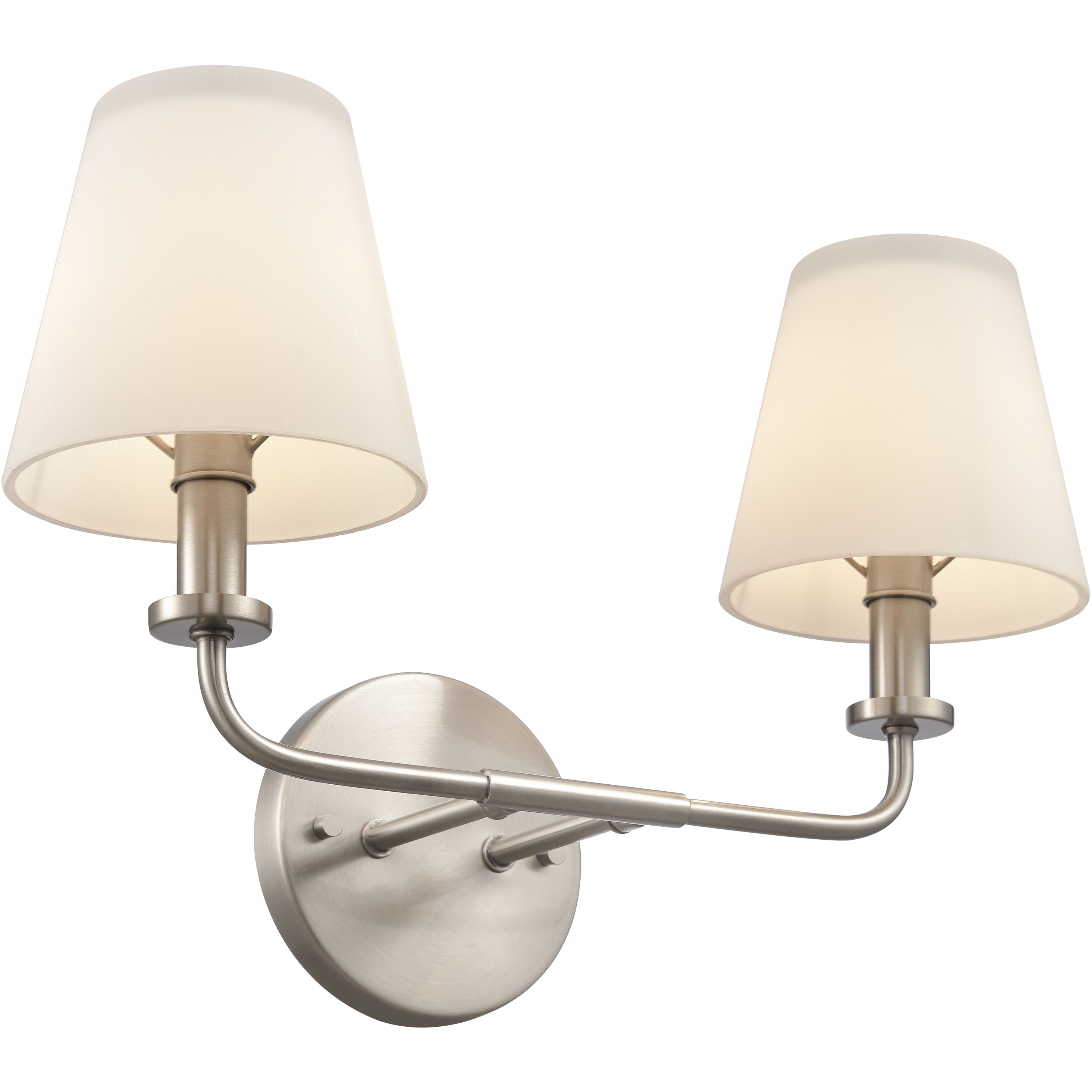 Hoyle 2 Light 16 inch Antique Nickel Vanity Light Wall Light