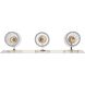 Yep Brilia 3 Light 24 inch Polished Nickel Vanity Light Wall Light