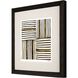 Abstract Collection Brown Framed Art