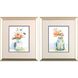 Florals Collection Orange Framed Art