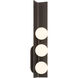Vestra LED 5 inch Dark Bronze Wall Sconce Wall Light