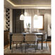 Naya 1 Light 11.75 inch Modern Gold Pendant Ceiling Light