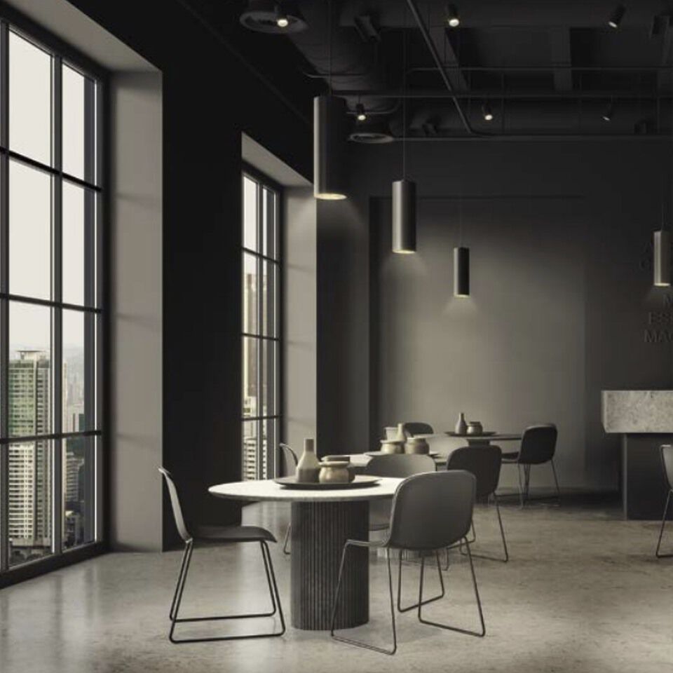 CYLINDRO LED 4.5 inch White Indoor Pendant Ceiling Light