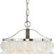Elsa LED 10.5 inch Satin Nickel Pendant Ceiling Light