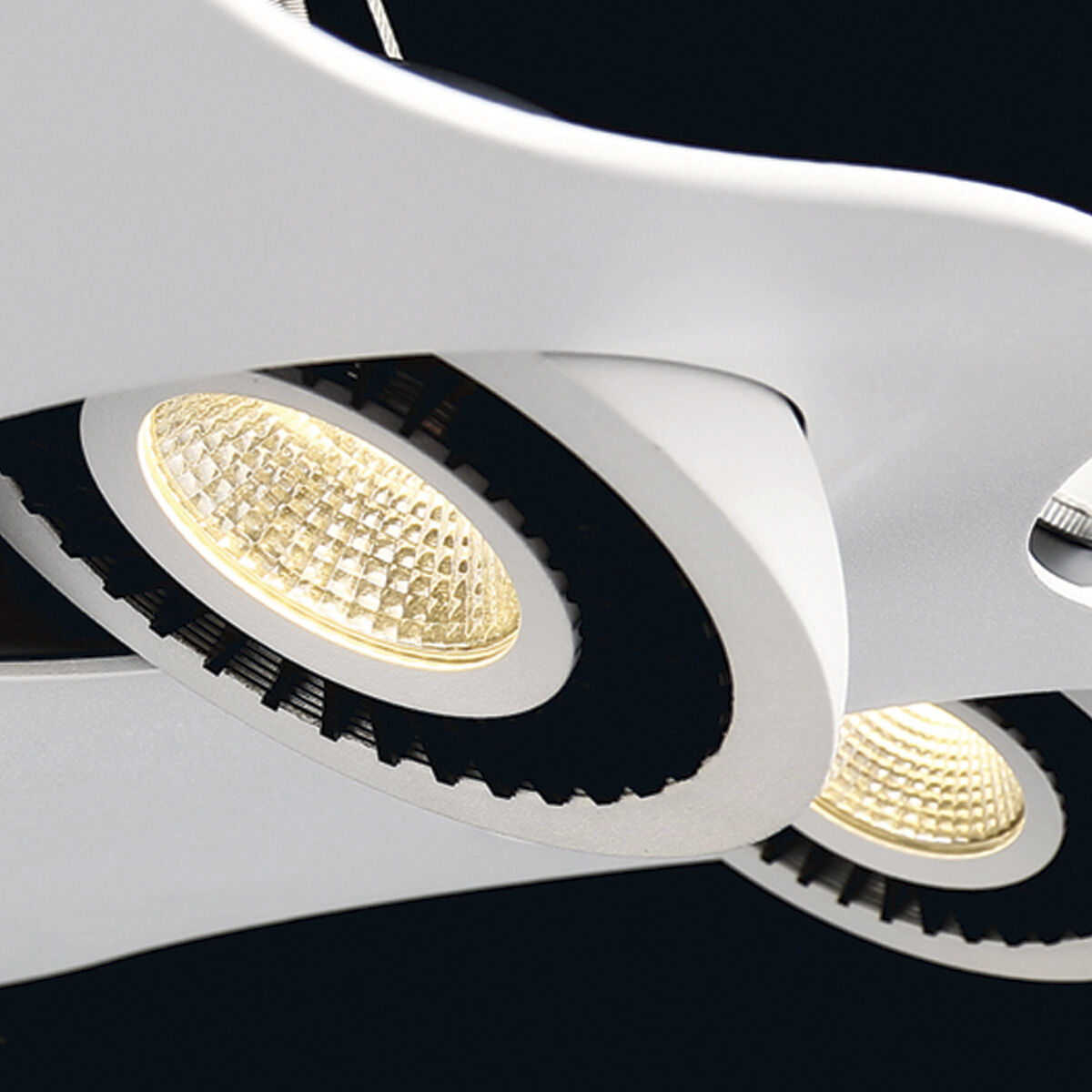 Vision 3 Light 30V White/Black Track Ceiling Light