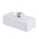 Lieto 10.25 X 4.75 inch White with Gold Box, Large