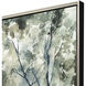Forest Grove Gray and Beige and Blue and Green Canvas