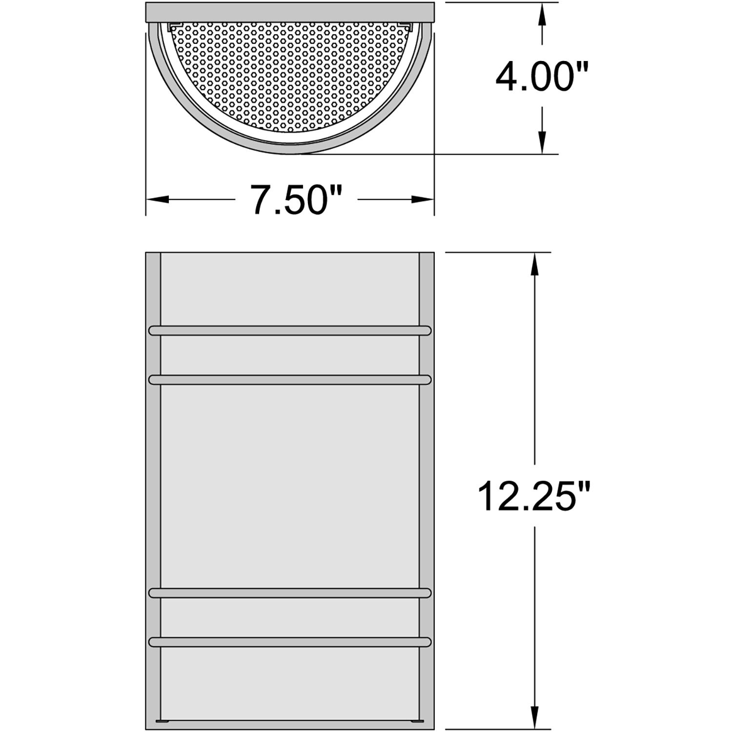 Cassi Wall Sconce Wall Light in Matte Black