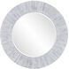 Lyndon 48 X 48 inch Gray and White Mirror