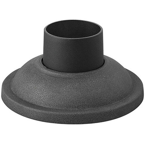 Isaac 7 inch Aged Zinc Outdoor Pier Mount Base