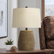 Sandstone 23 inch 150.00 watt Vintage Bronze Table Lamp Portable Light