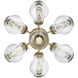 Elise LED 16.25 inch Heritage Brass Foyer Light Ceiling Light, Semi-Flush Mount
